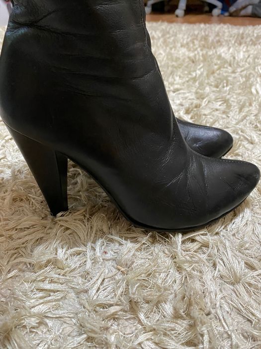 Зимние(евро зима)кожаные сапоги