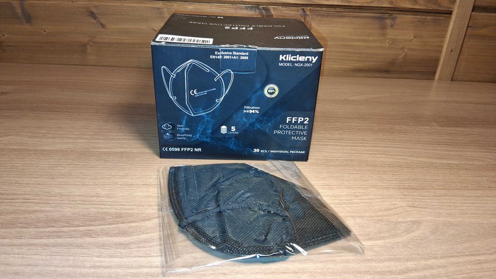 Zestaw Masek Ochronnych FFP2 Klicleny (30 szt.)