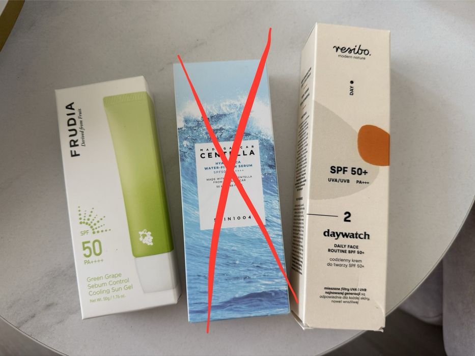 Kremy z filtrem SPF