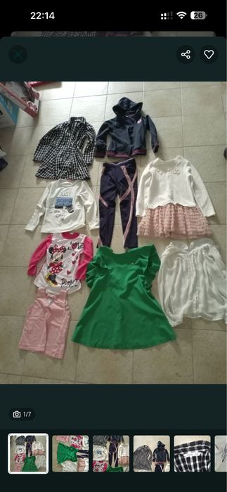 Roupa menina 6 aos 14 anos de marca como nova e elegante