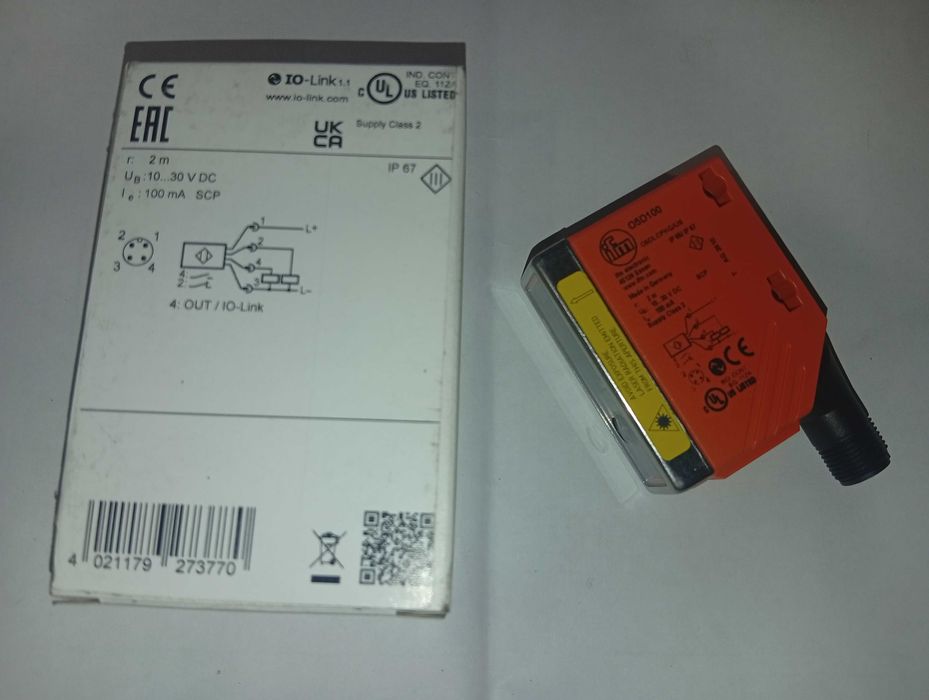 Sensor distância IFM O5D100