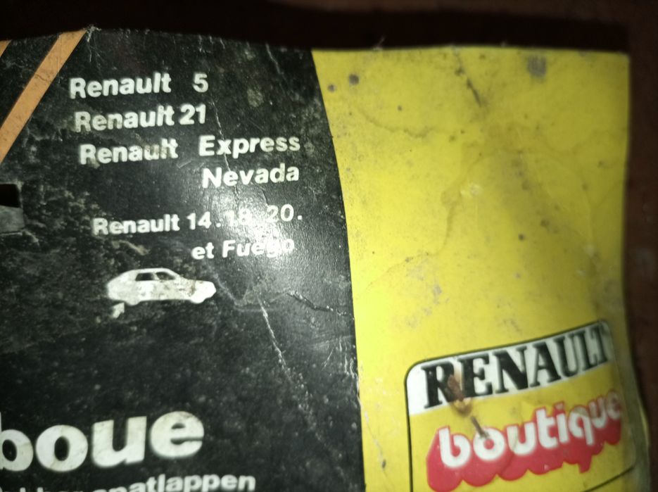 Guarda lamas originais Renault