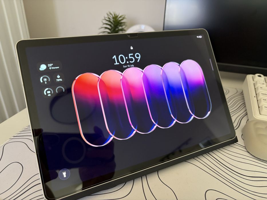 Samsung Galaxy Tab S9 12/256 GB Beżowy + Oryginalny Book Cover