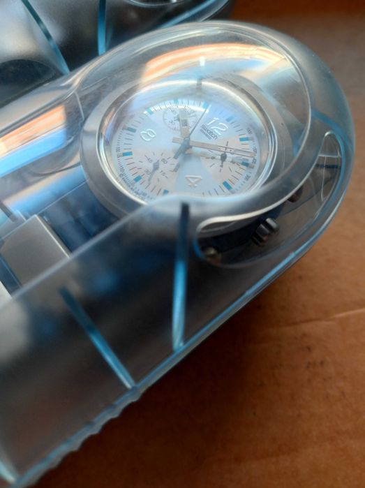 Swatch Irony Diaphane Chrono Rainstorm – SVCN4000