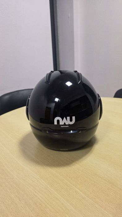 Capacete Modular NZI 3em1 - Preto Brilhante Óculos