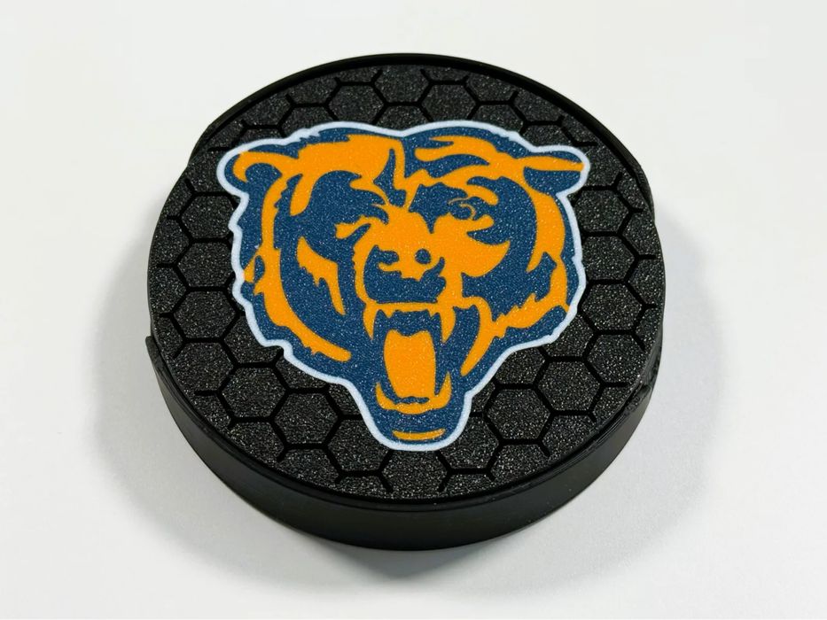 Base para Copos (Coaster) Chicago Bears