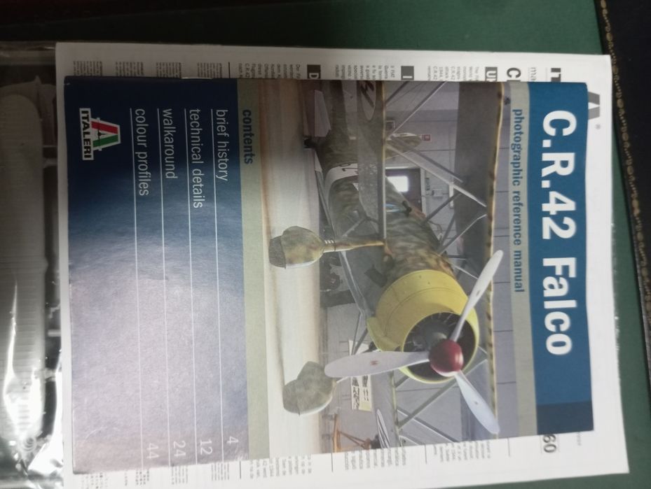 Modelismo italeri cr42 Falco (novo)