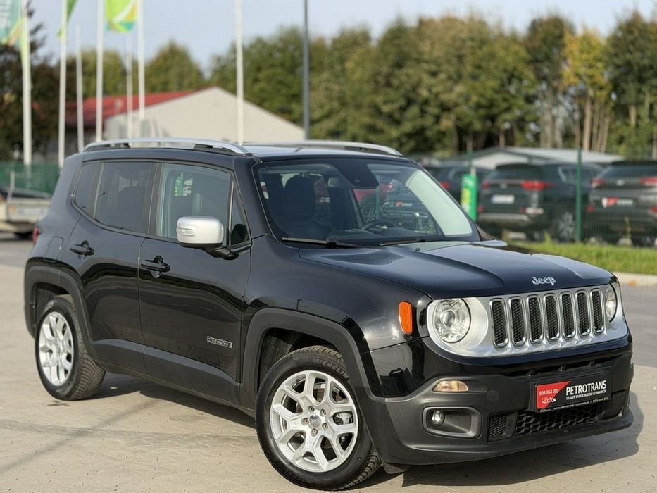 Jeep Renegade 1.6 / 120KM Nawigacja Kamera Panorama Skóra Czujniki Martwego Pola
