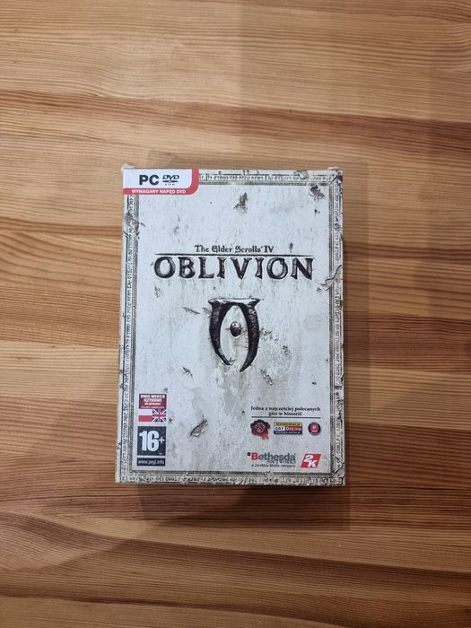 The elder scrolls IV oblivion box 2006