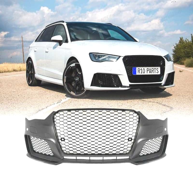 PARACHOQUES FRONTAL AUDI A3 8V 12-16 LOOK RS3 SRA PDC