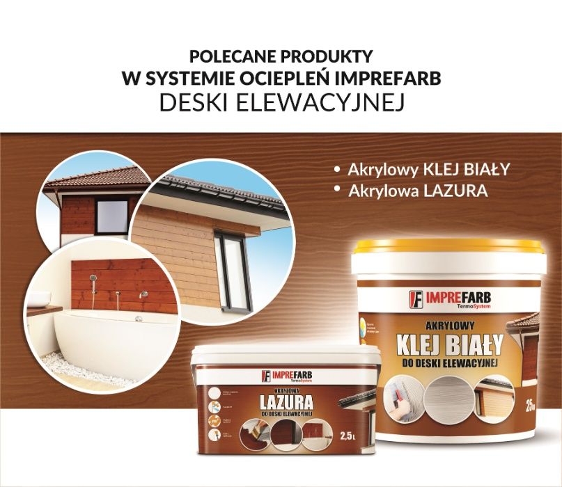 Elastyczna deska elewacyjna naturalny wygląd