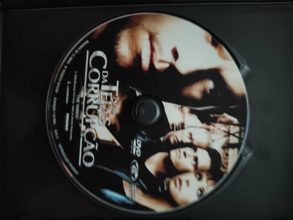 filme dvd original - nas teias da corrupção