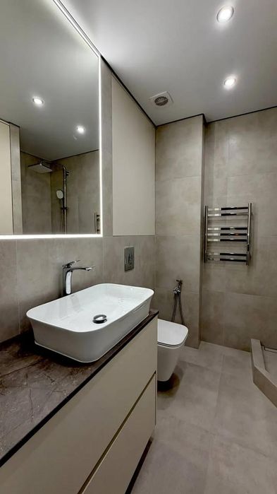 Аренда 3к ЖК BARVY | 68 м² | 2/10 | 2 спальни + кухня-гостиная | Тёплый пол | Собака