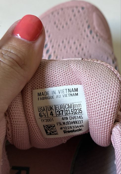 Tenis Reebok cor Rosa