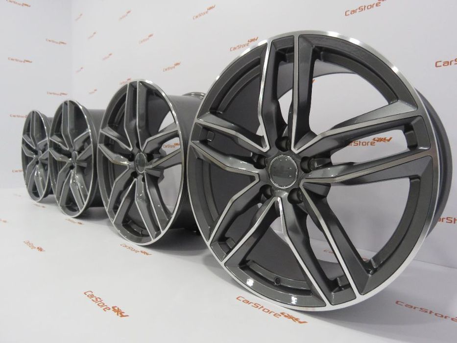 Jantes look Audi RS6 20 x 9 et37 5x112 Gunmetal