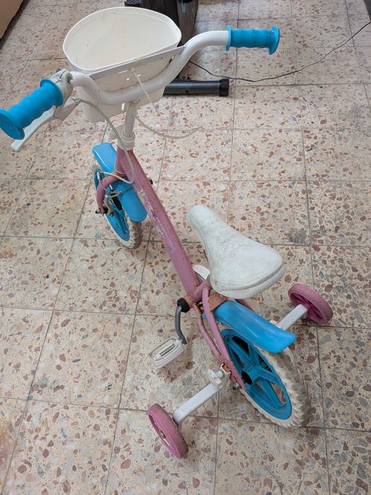 Peppa Pig - Bicicleta rosa 12 polegadas