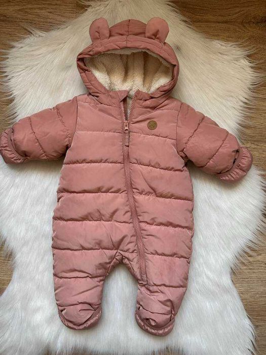 Kombinezon zimowy z uszkami 62 H&M