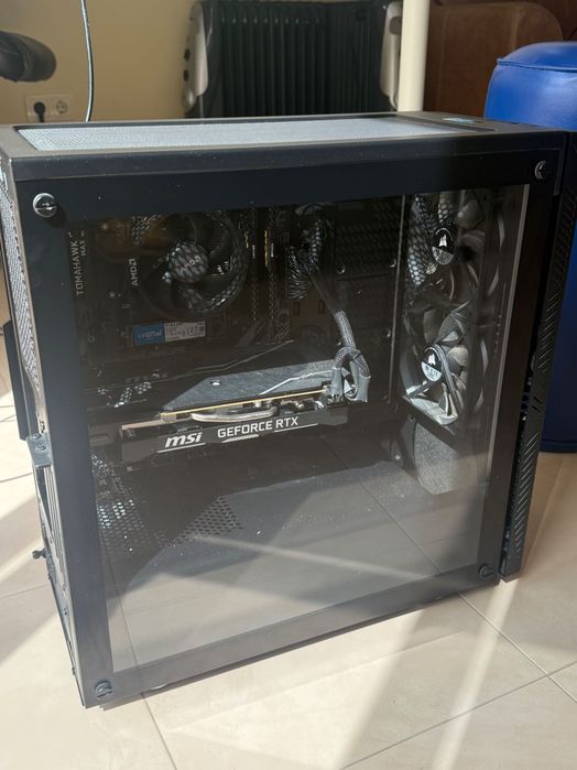 PC Gaming Ryzen 5 3600 + RTX 2070 Super + Teclado e Rato – Pronto a Jogar