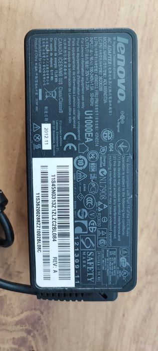 Блок Живлення Lenovo 4.0x1.7mm  65w