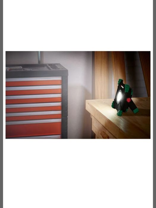 Projetor led recarregável parkside