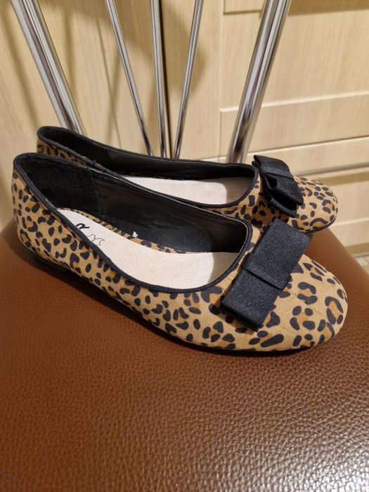 Baleriny damskie panterka