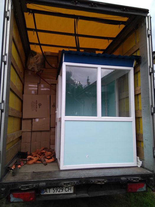 Торговий кіоск, кав'ярня, кпп, пост охорони. В наявності.