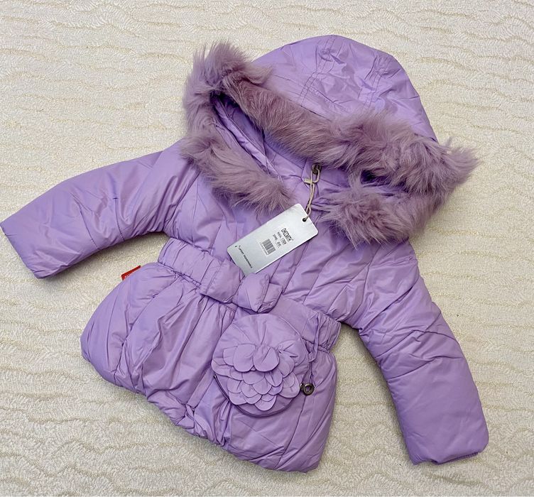 Зимова/зимняя/дитяча/детская/куртка/пальто/для дівчинки/девочки 86-104
