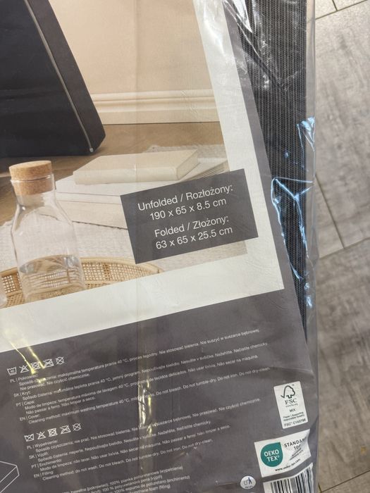 Nowy materac skladany Smukee 2 kolory gwarancja