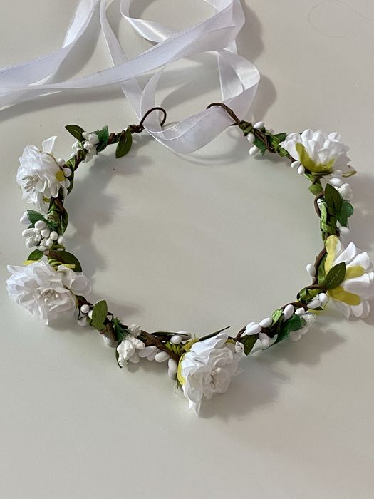Віночок вінок білий вінок