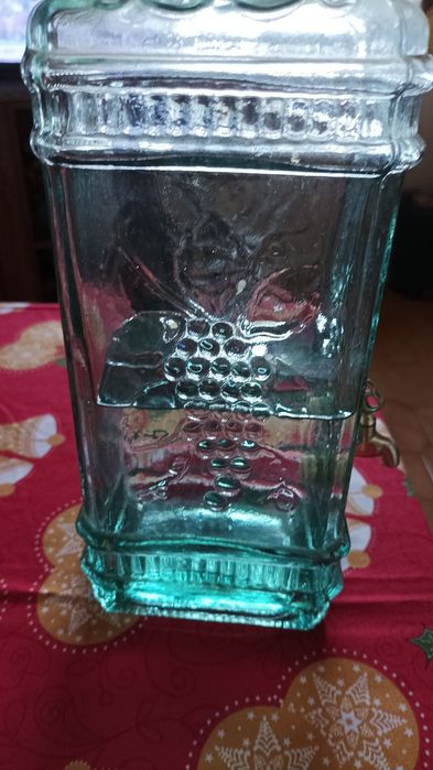 Garrafa em Vidro Vintage para bagaço ou outra bebida