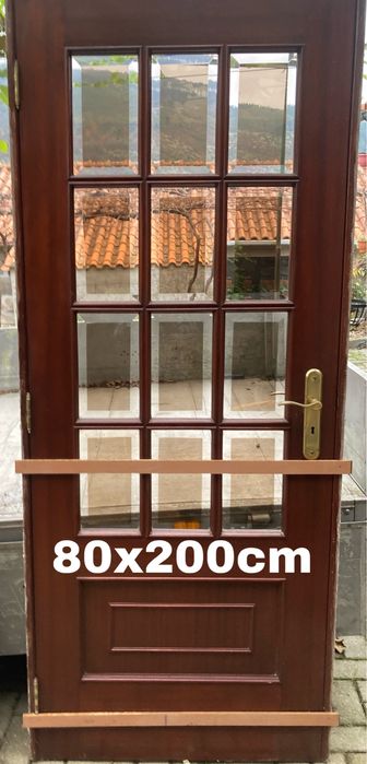 Portas de interior em mogno em bom estado