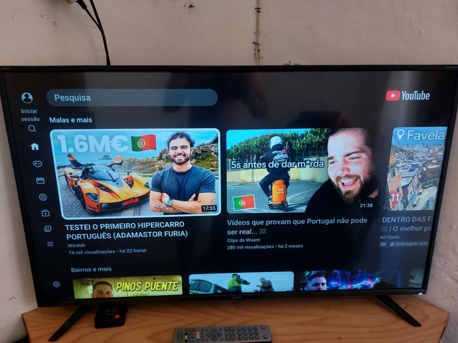 Smart TV Sharp Aquos 43 polegadas
