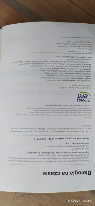 Biologia na czasie