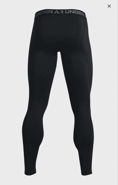 Чоловічі чорні термобрюки Under Armour Tac Legging CGI Base