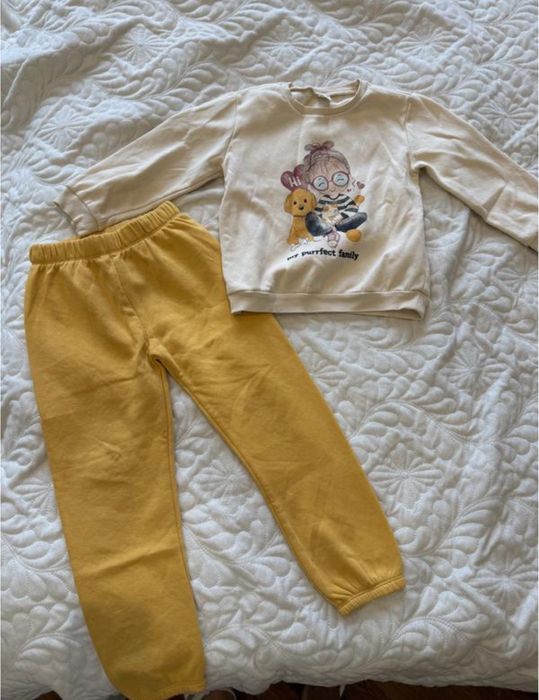 Теплий флісовий костюм набір