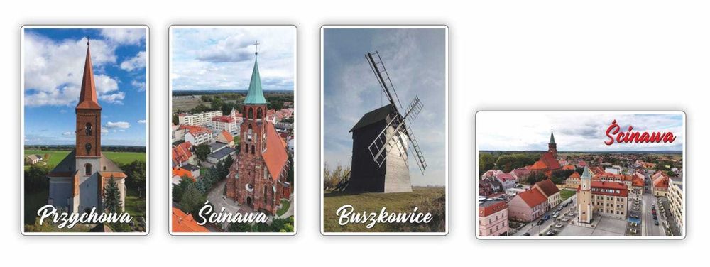 MAGNESY ŚCINAWA Buszkowice Przychowa 4 szt za 30 zł