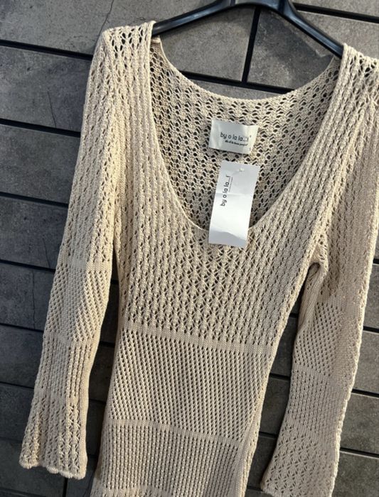 Sukienka boho ażurowa szydełkowa By O La La