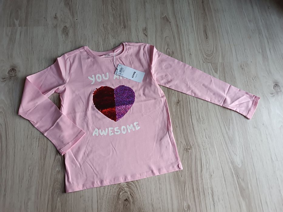 Nowa bluzka dziewczęca r.134 Sinsay