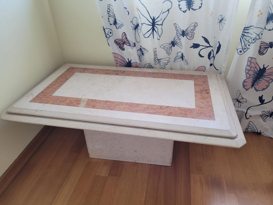 Mesa de mármore sala