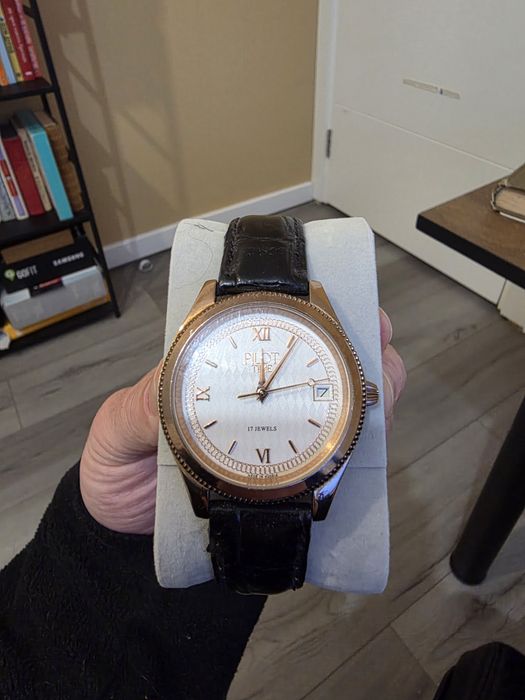 Годинник вінтажний Pilot Time 17 Jewels