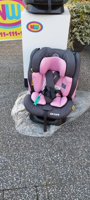 Nowy fotelik samochodowy do 150 cm