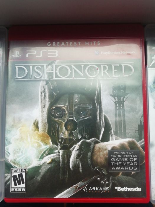 Tomb Raider, Dishonored, Splinter Cell Blacklist e Just Cause 2  PS3