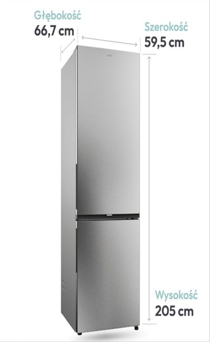 Lodówka  candy fresco 500 CNCQ4T620EX