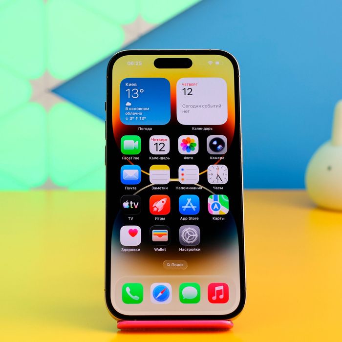 Смартфон Apple iPhone 14 Pro 256GB Gold (159996) Б/У З ГАРАНТІЄЮ