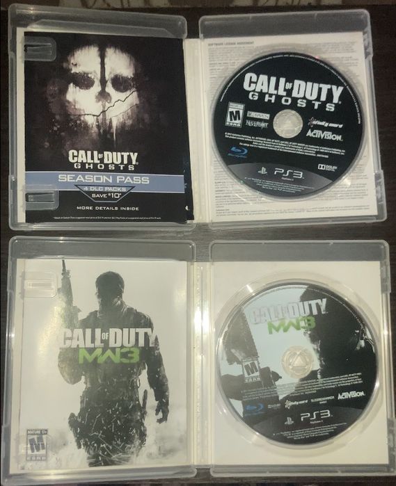Диск Call of Duty для PS3