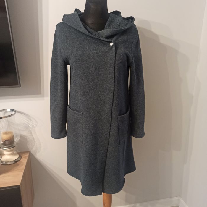 Kardigan bluza z kapturem Amisu rozmiar 38