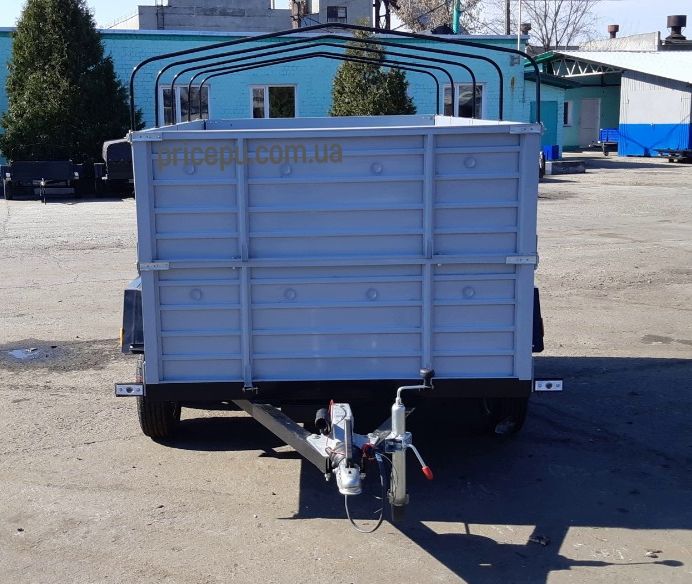 Причеп Двовісний. Гальмівний Двухосний прицеп легковий. Причіп 3.2*1.5