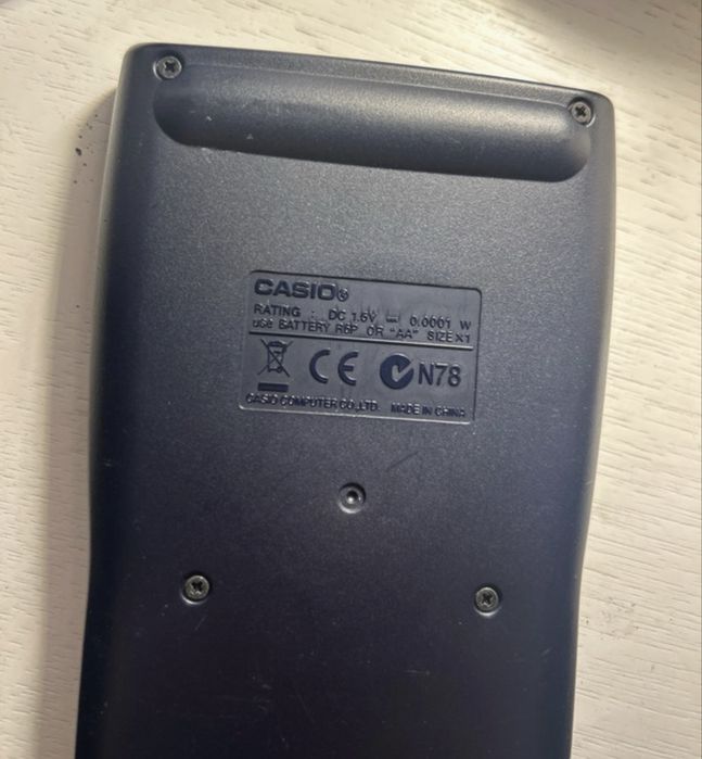Calculadora grafica CASIO
