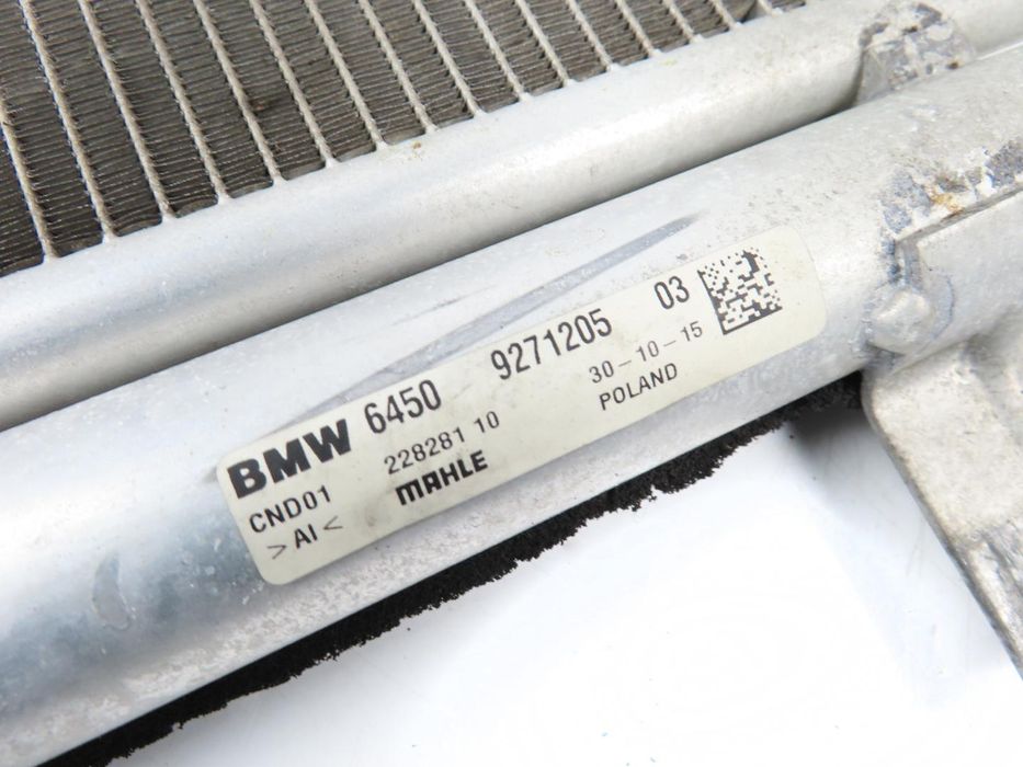 Radiador De Ar Condicionado Bmw 1 Ref: 64509271205 2013 - 2026