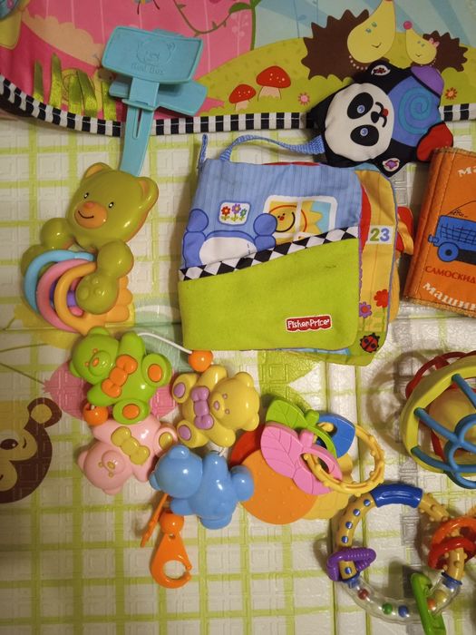 Набор игрушек для малышей,книжка бортик,мягкие книжки